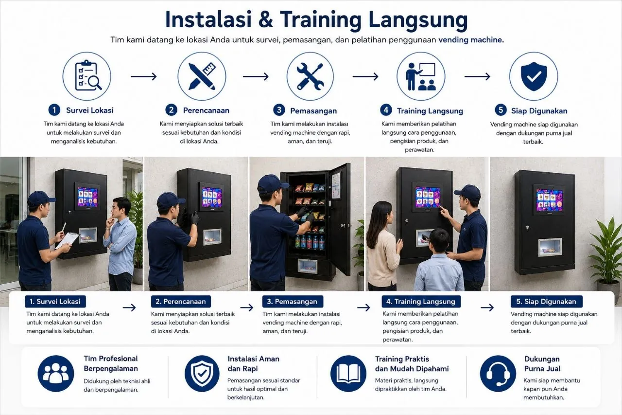 Instalasi & Training Langsung